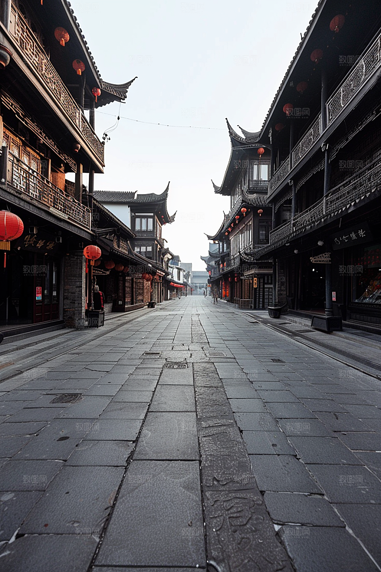 城市街景街道高清素材