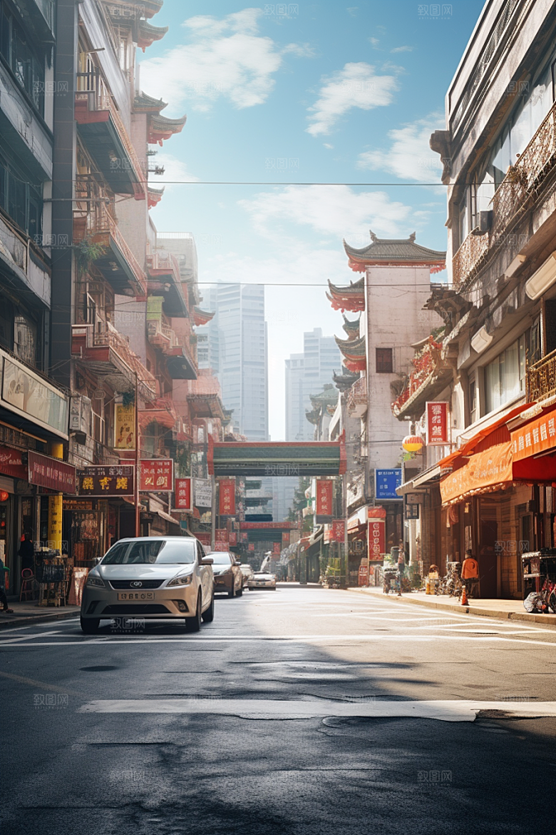 城市街景都市游戏原画素材