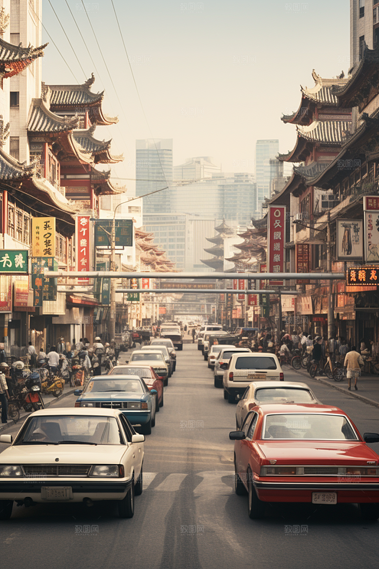 城市街景街市都市素材