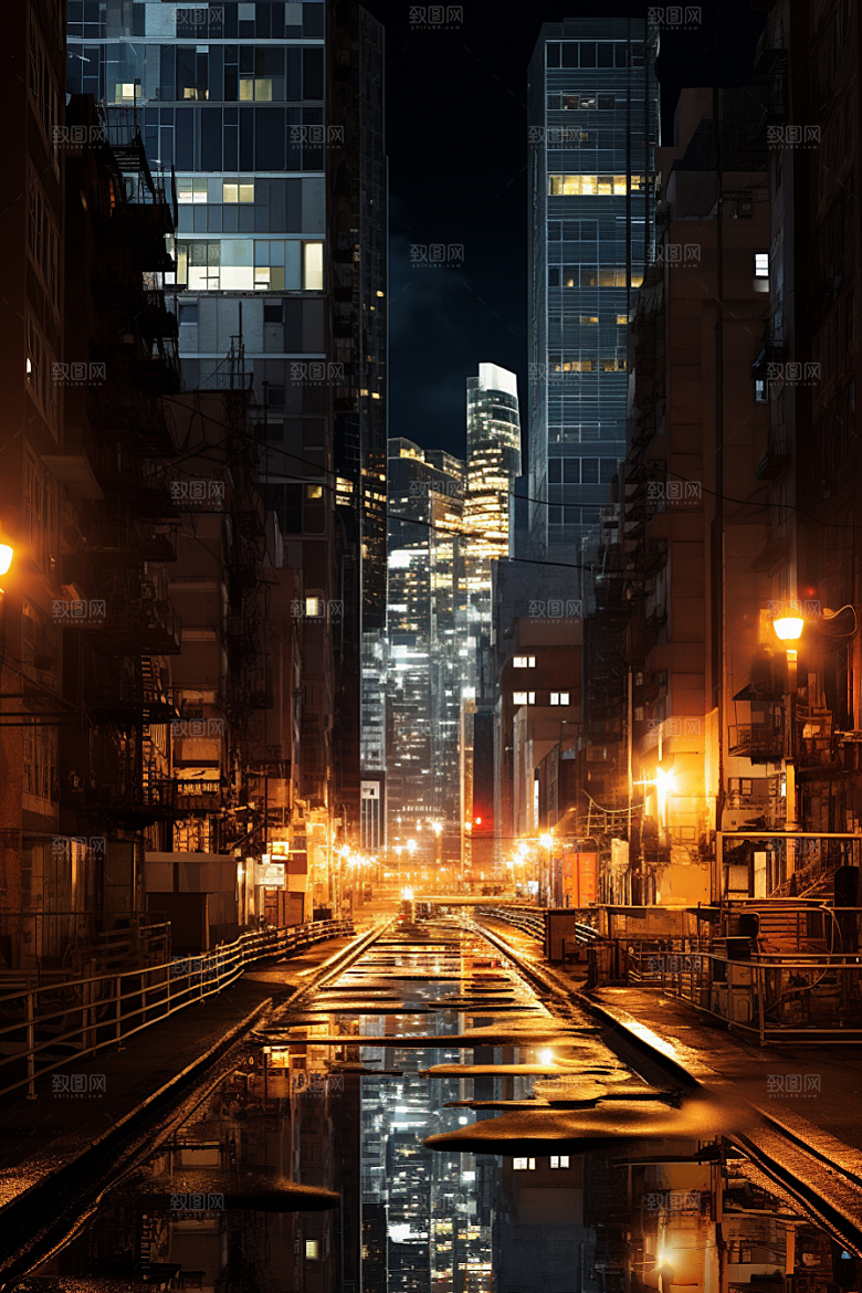 城市街景都市游戏原画素材