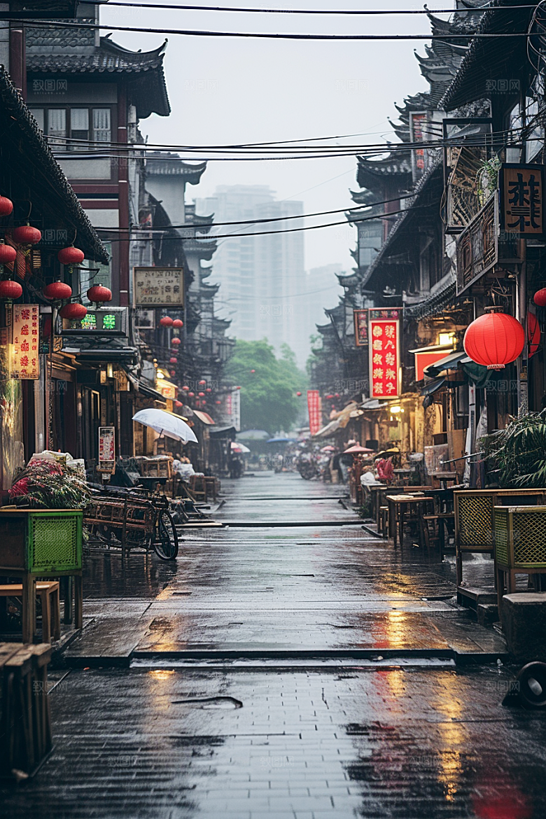 城市街景高清都市素材