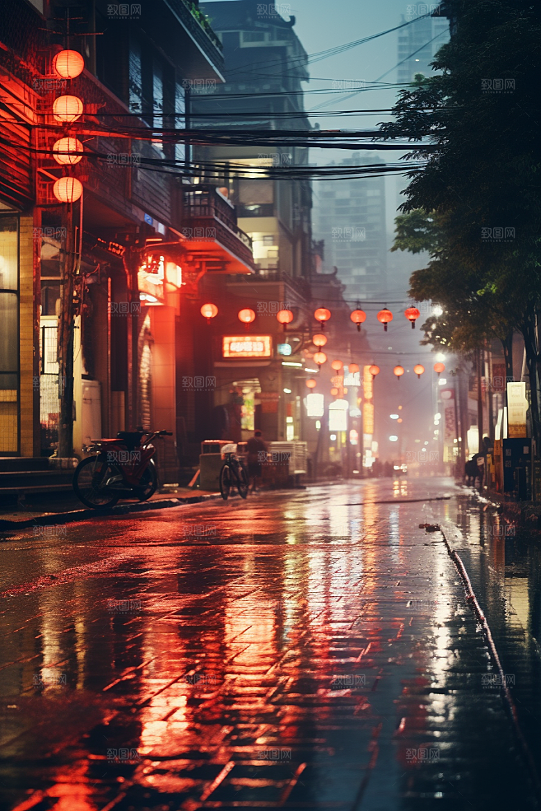 城市街景超现实街市素材