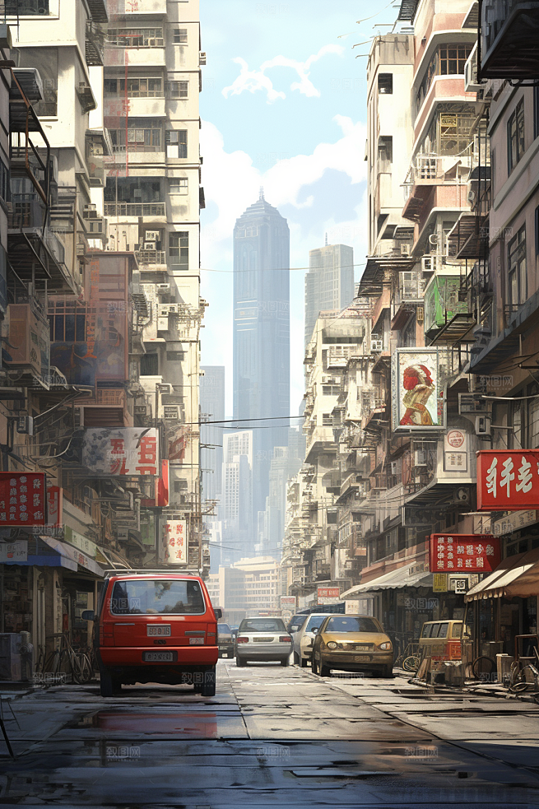 城市街景街市都市素材