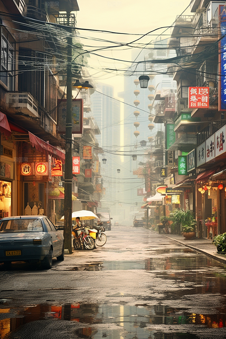 城市街景建筑都市素材