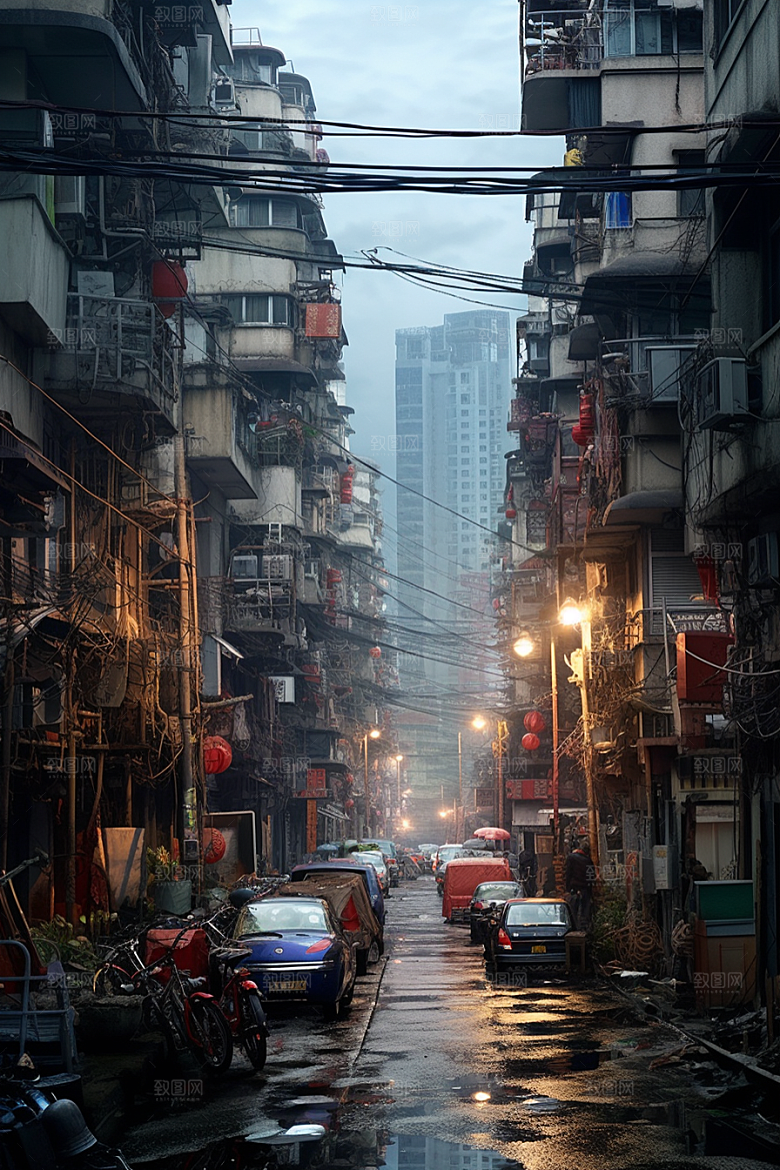 城市街景街市高清素材