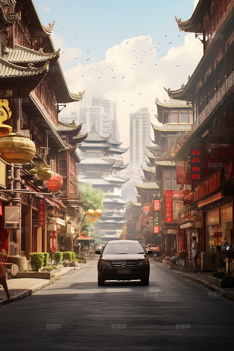 城市街景建筑都市素材