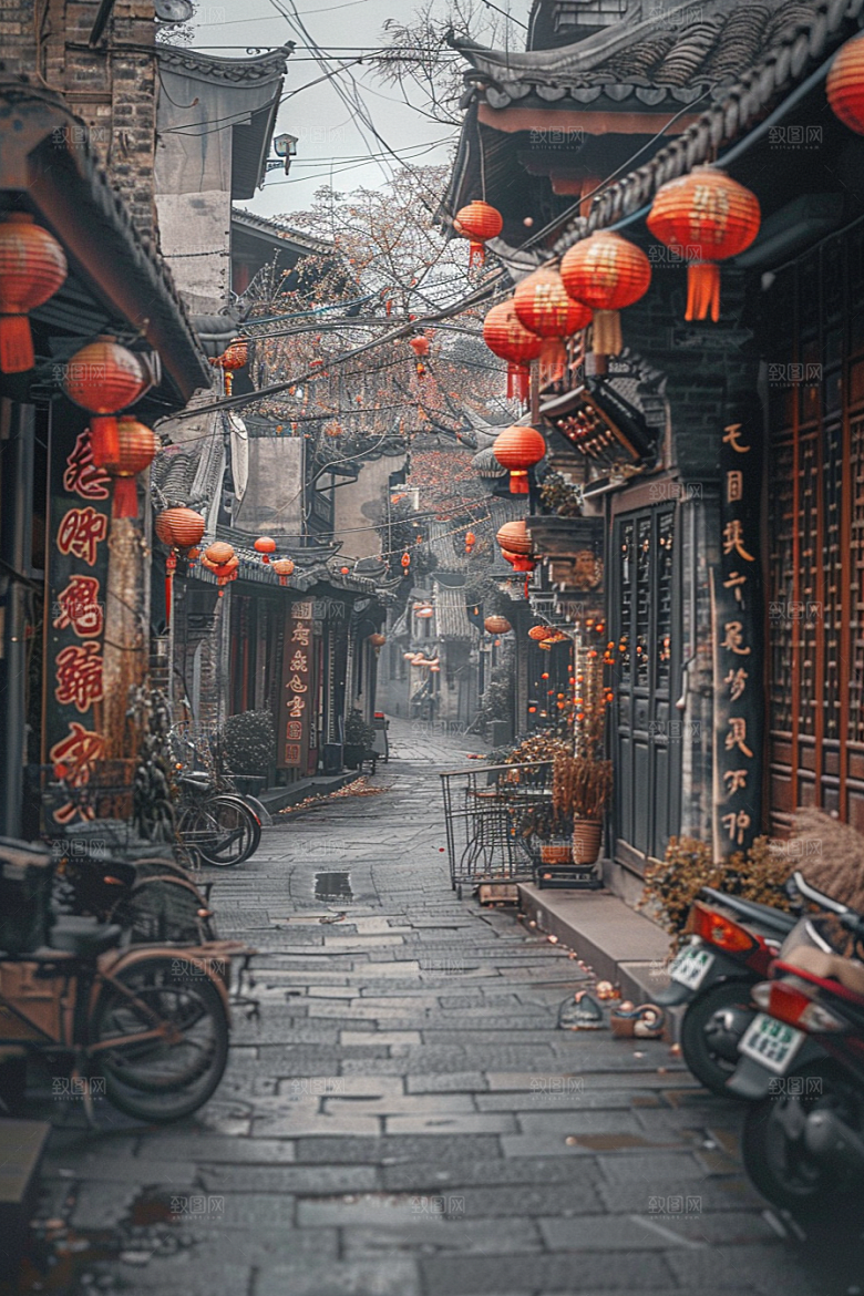 城市街景超现实建筑素材