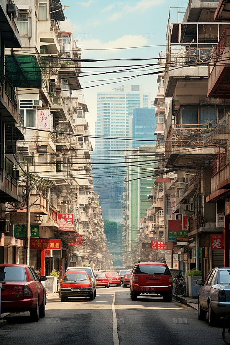 城市街景街市建筑素材