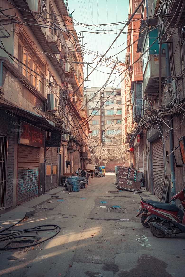 城市街景街市赛博朋克素材
