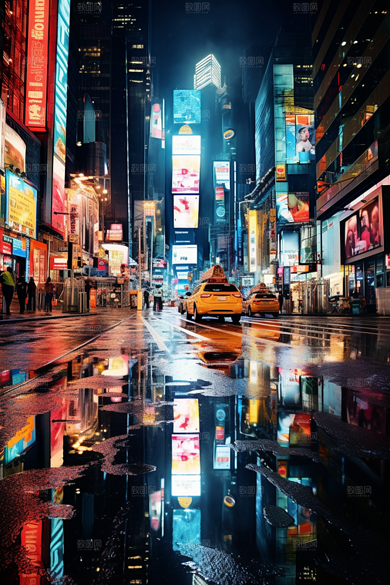 城市街景高清游戏原画素材