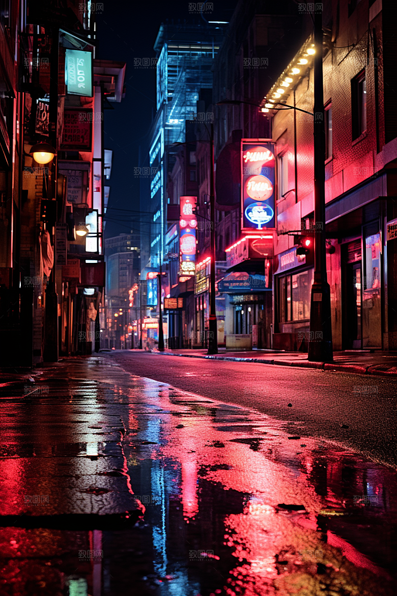城市街景高清都市素材