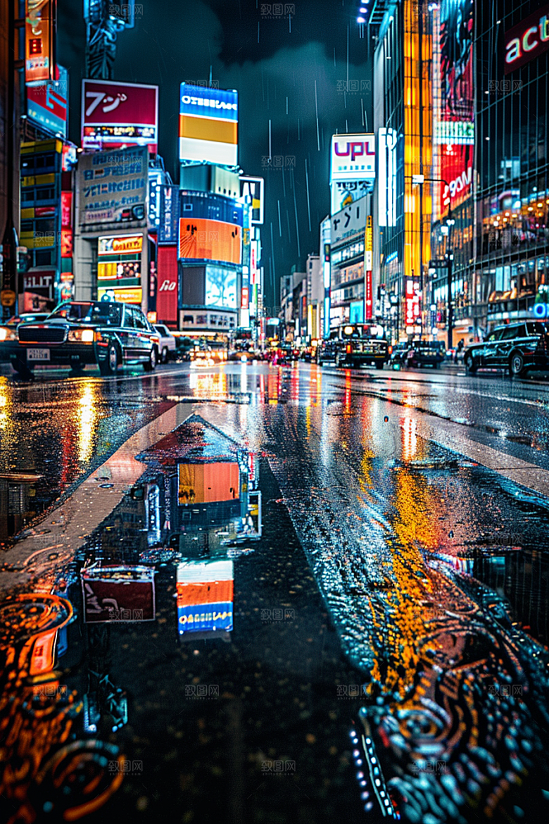 城市街景都市街市素材