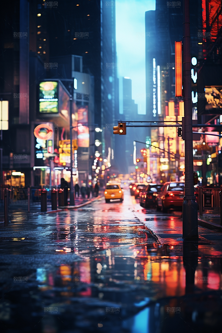 城市街景都市超现实素材