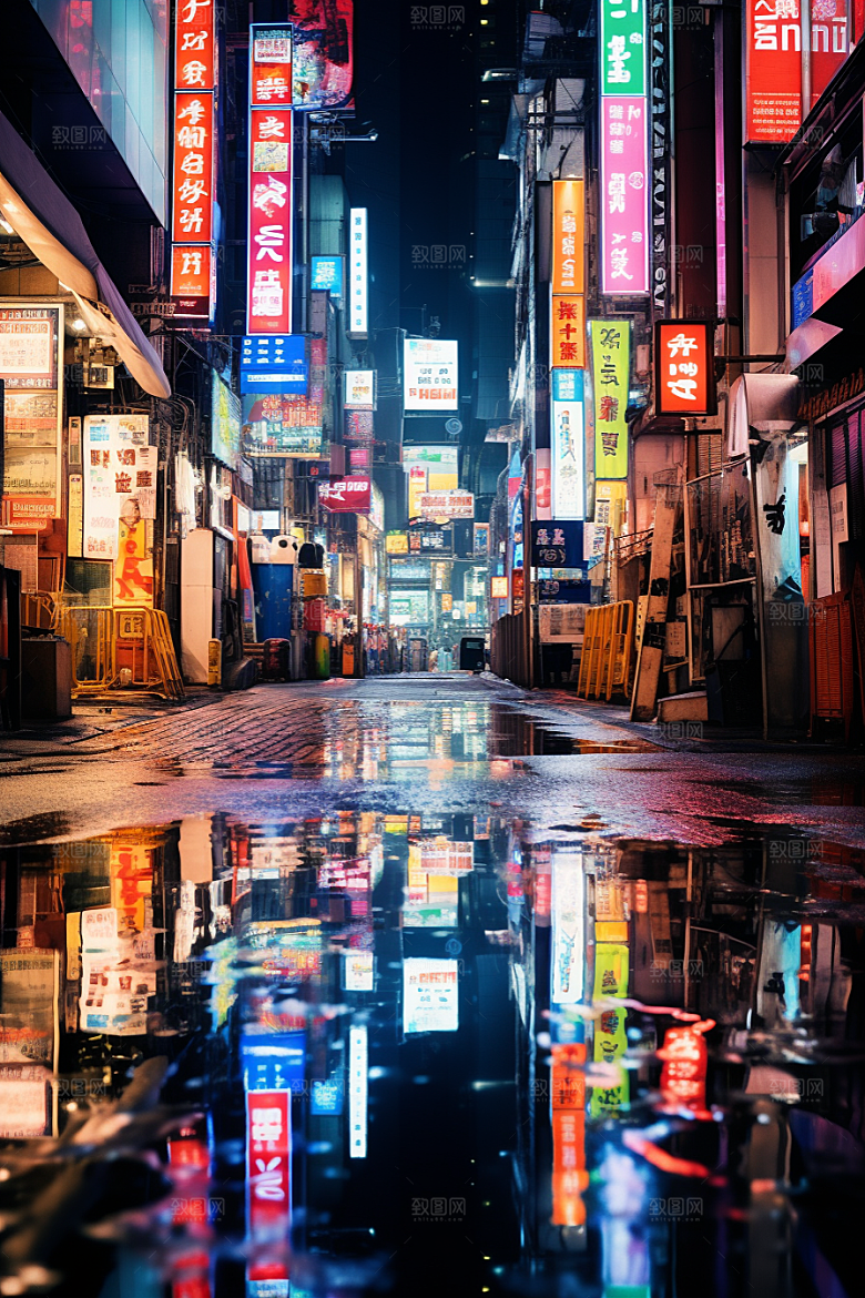 城市街景高清都市素材