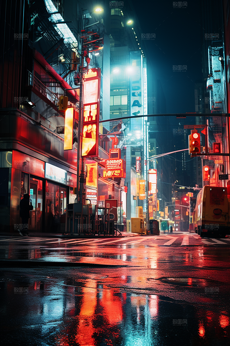 城市街景高清建筑素材