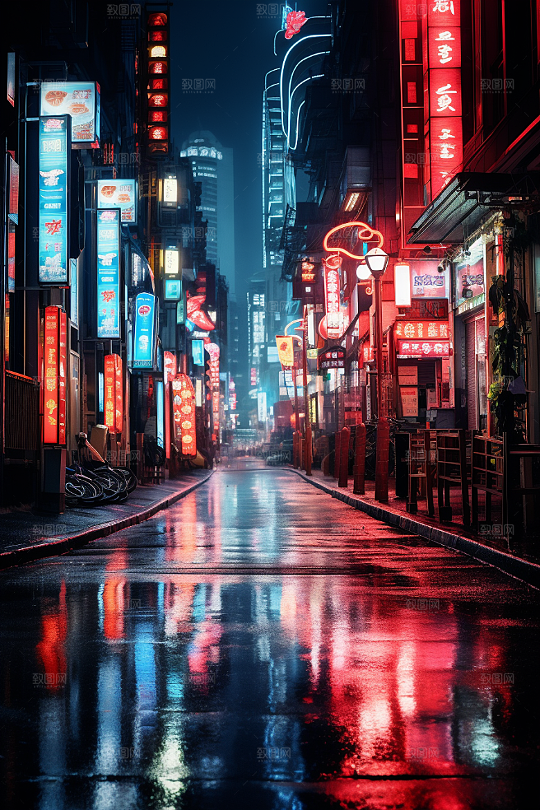 城市街景街市超现实素材