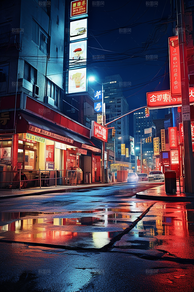 城市街景街市都市素材