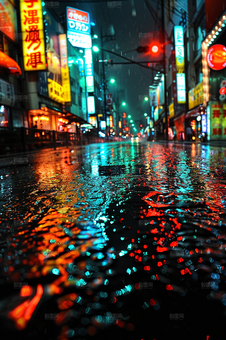 城市街景街道高清素材
