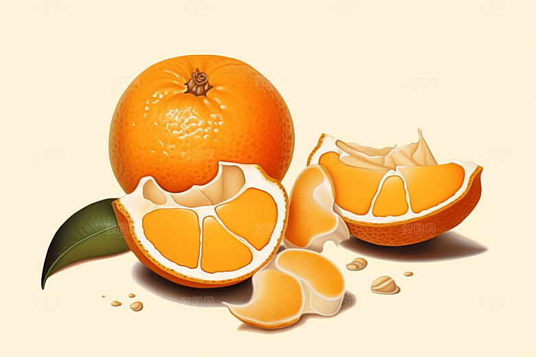 陈皮医疗手绘插画