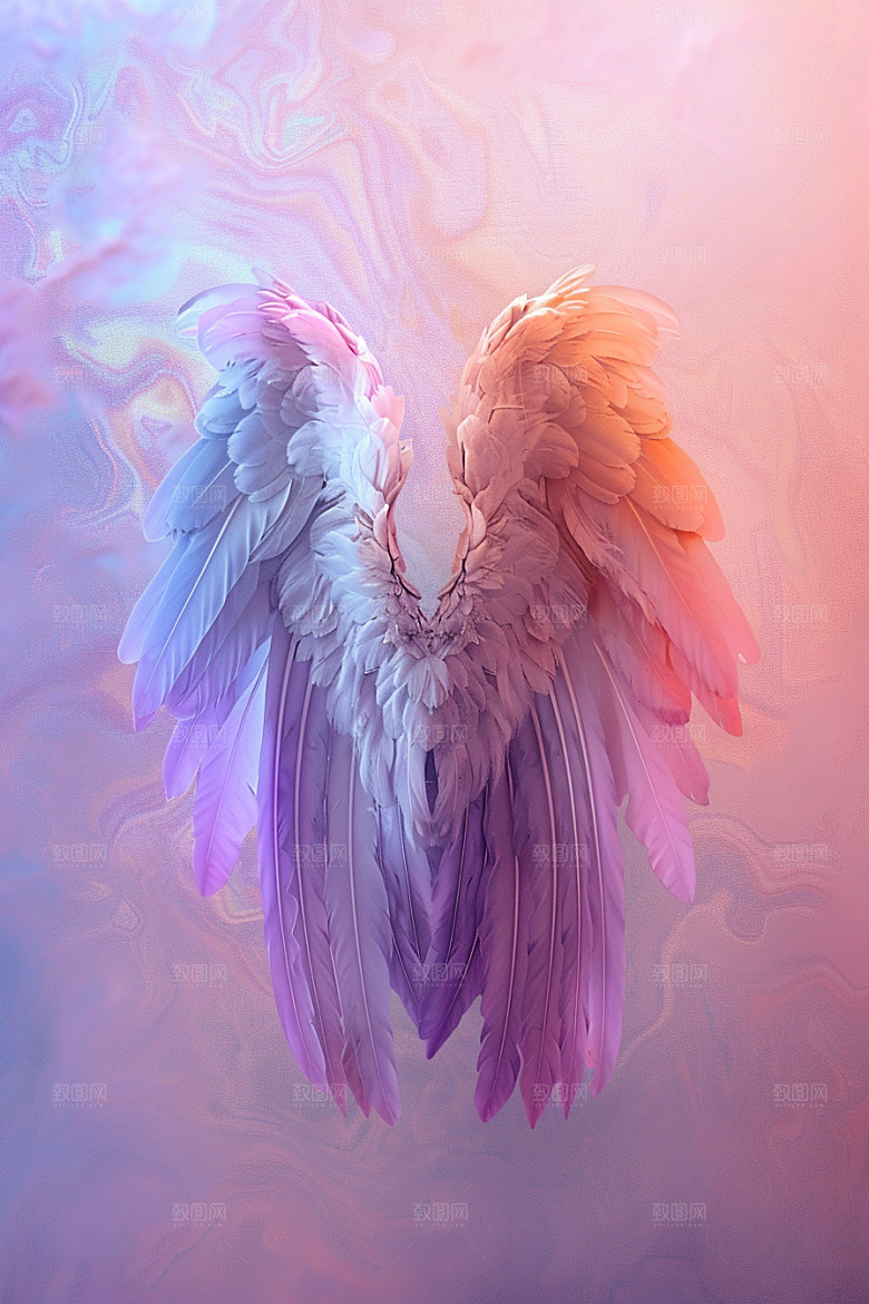 梦幻翅膀高清梦幻素材