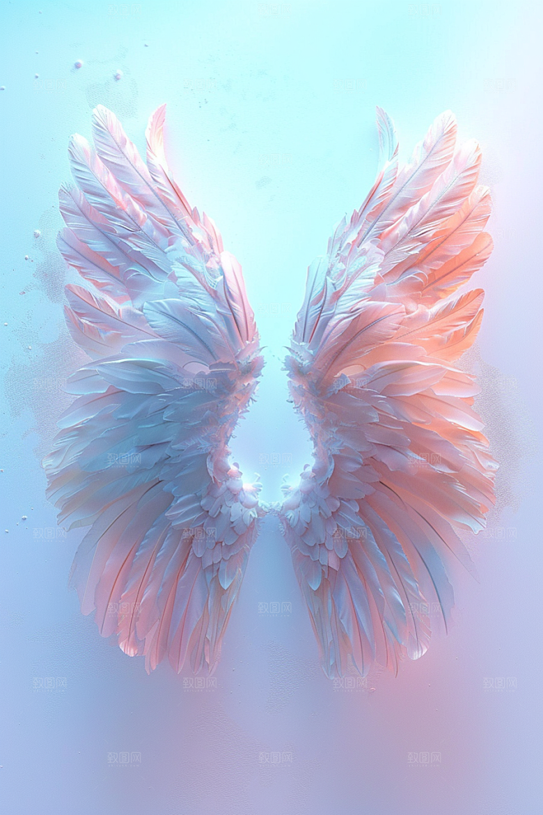 梦幻翅膀梦幻天堂素材