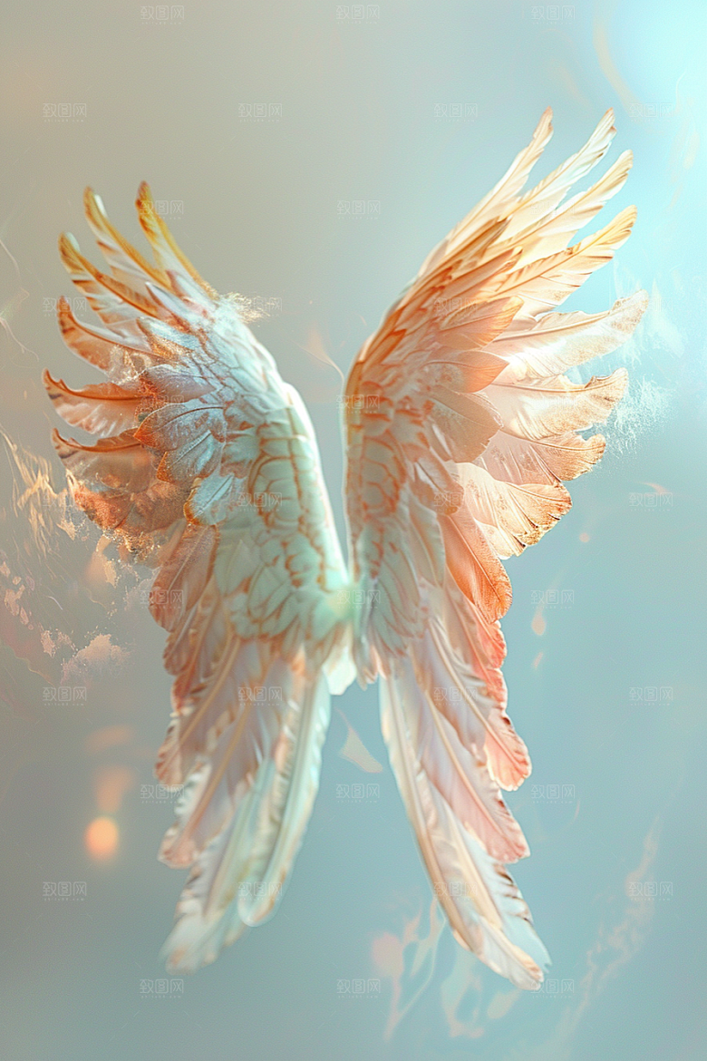 梦幻翅膀高清浪漫素材