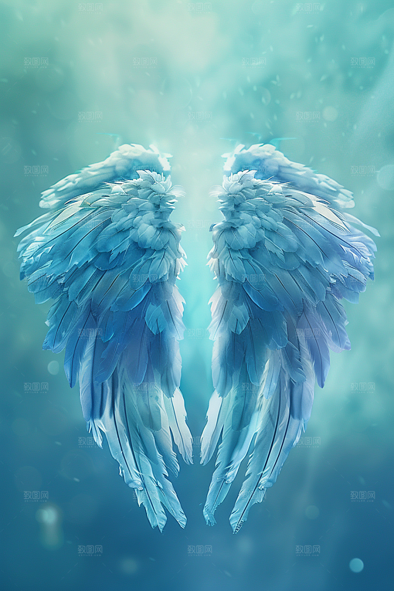 梦幻翅膀浪漫梦幻素材