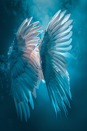 梦幻翅膀浪漫梦幻素材
