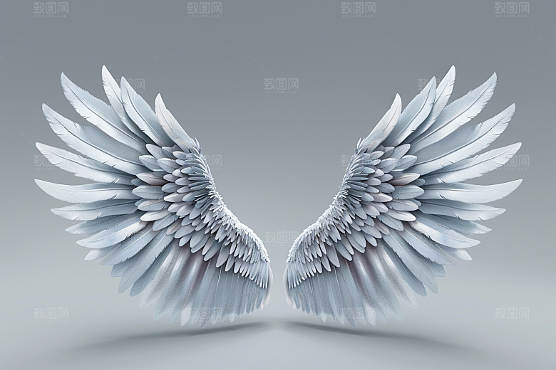梦幻翅膀唯美梦幻素材