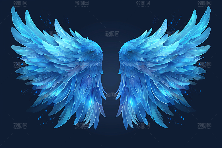 梦幻翅膀双翼梦幻素材