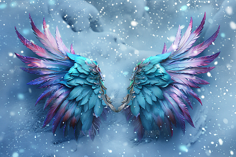 梦幻翅膀高清梦幻素材