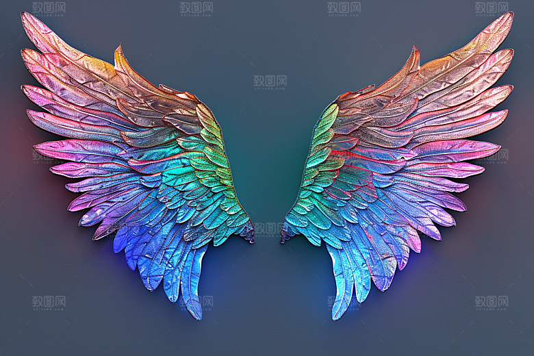 梦幻翅膀双翼梦幻素材