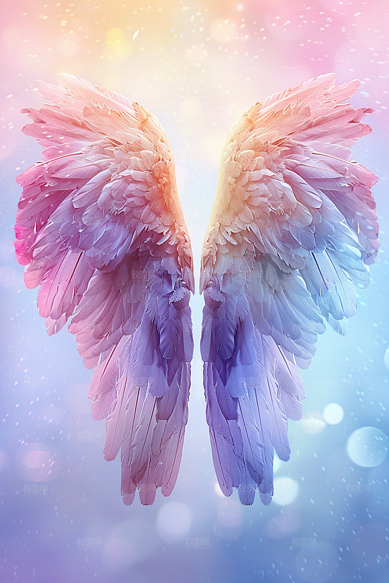 梦幻翅膀高清梦幻素材