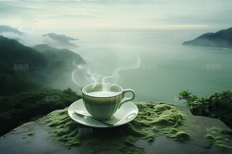 春季奶茶新年美食商品模型