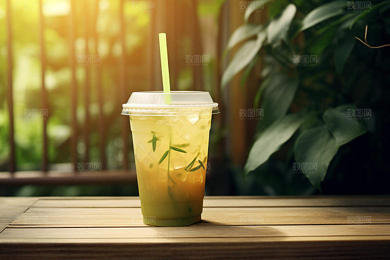 春季奶茶热饮春季新品商品模型