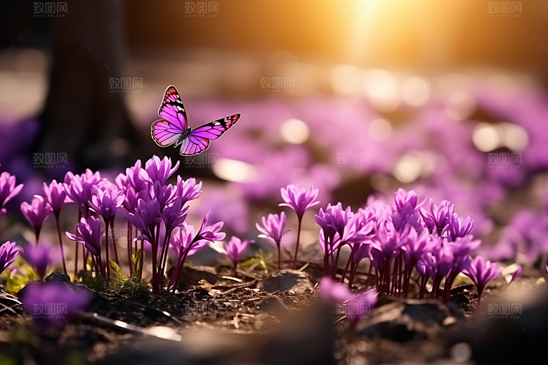春天风景旅游唯美摄影图