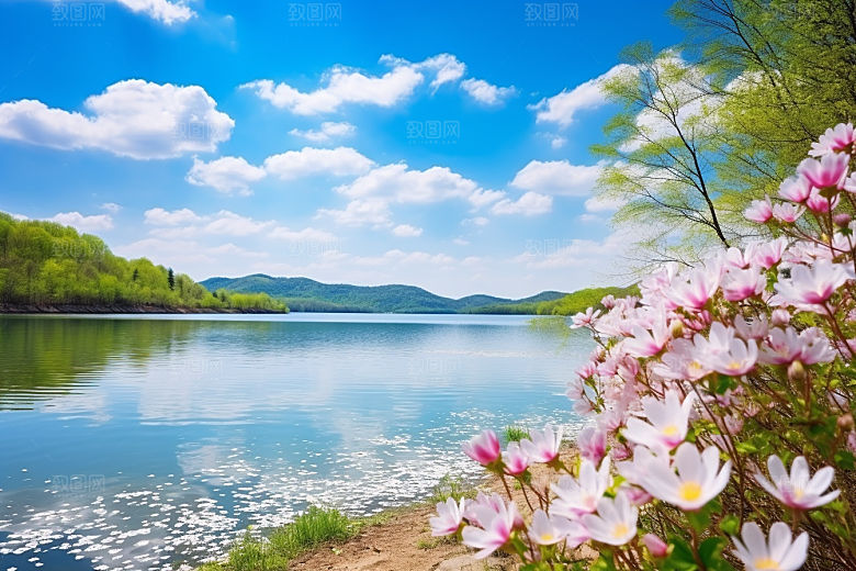 春天风景旅游风光摄影图