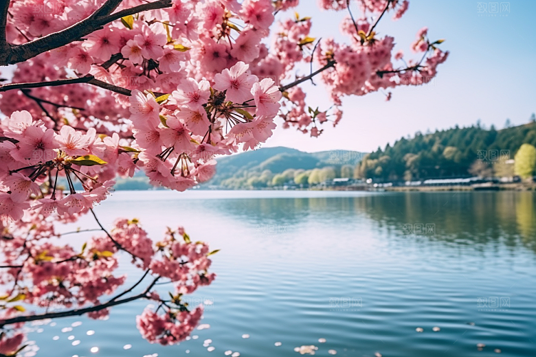 春天风景花草树木高清摄影图