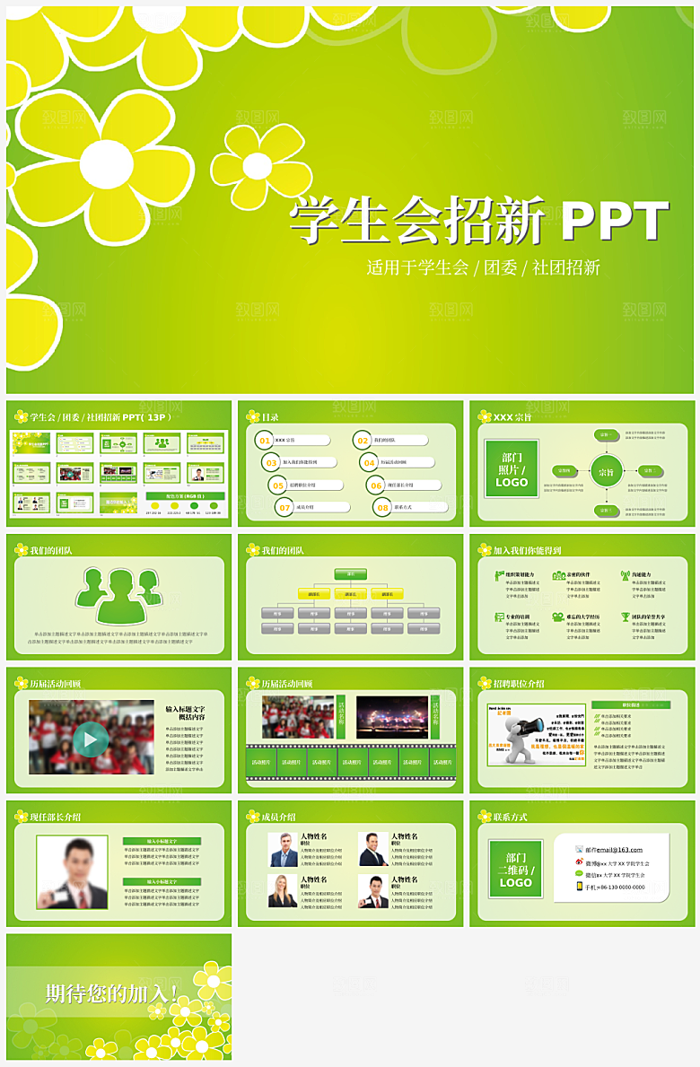 职业生涯规划模板PPT