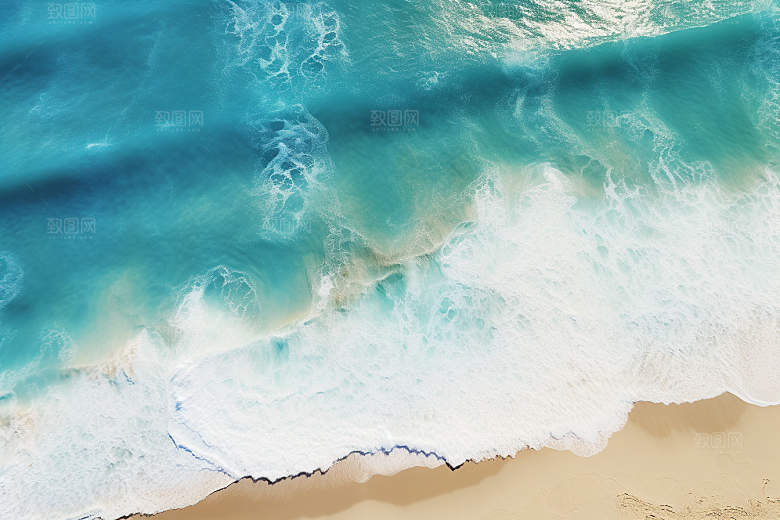 大海沙滩海边度假高清摄影图