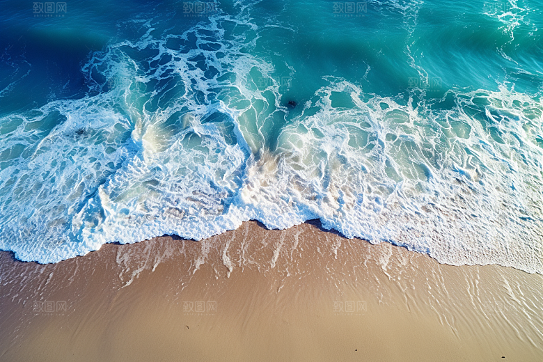 大海沙滩自然海边度假摄影图