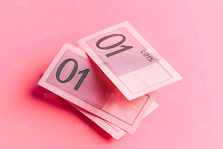 代金券平面设计简约样机