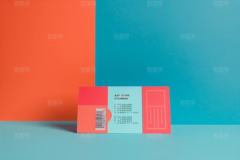 代金券艺术优惠券样机