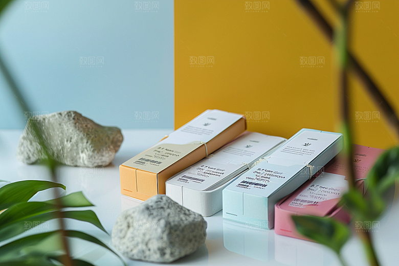 代金券精致设计感样机