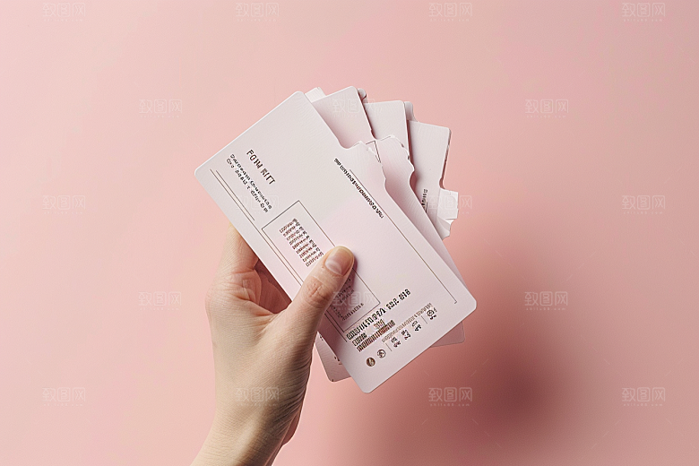 代金券VIP卡设计感样机