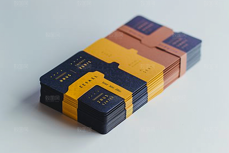 代金券简约几何样机