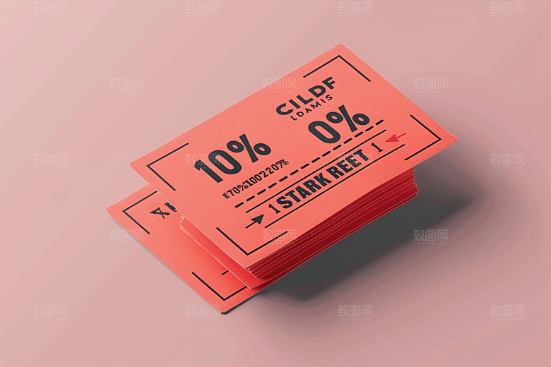 代金券VIP卡简约样机