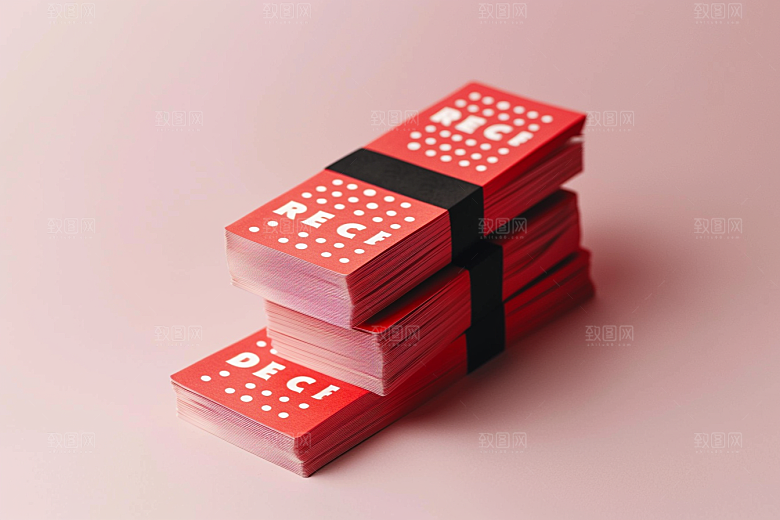 代金券精致艺术样机