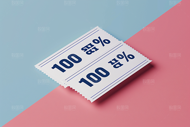 代金券优惠券消费券样机