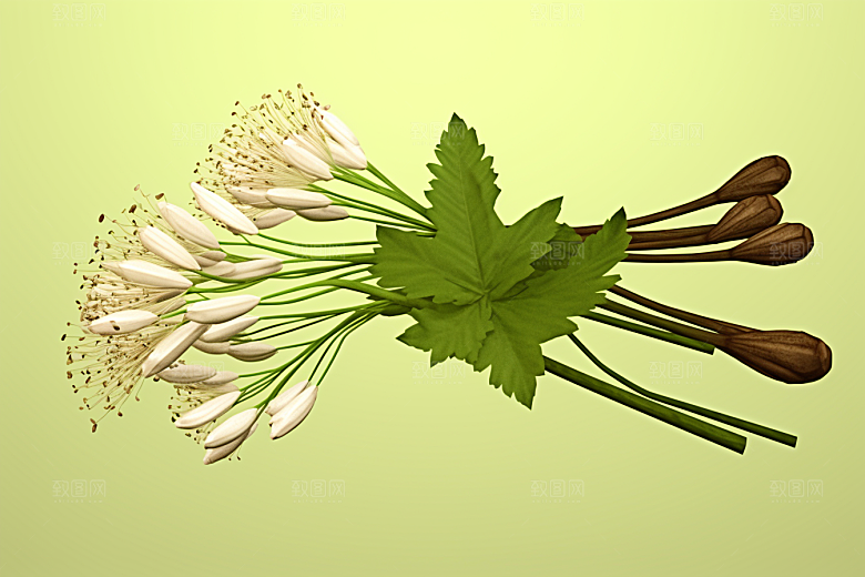 当归医疗植物插画